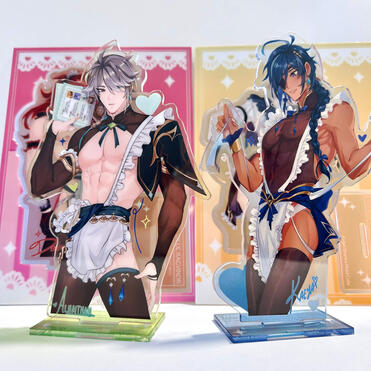 Genshin Maid Stands