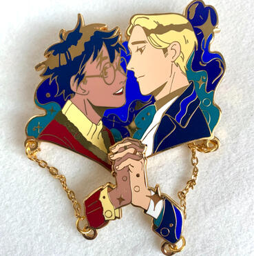 Draco and Harry Pin